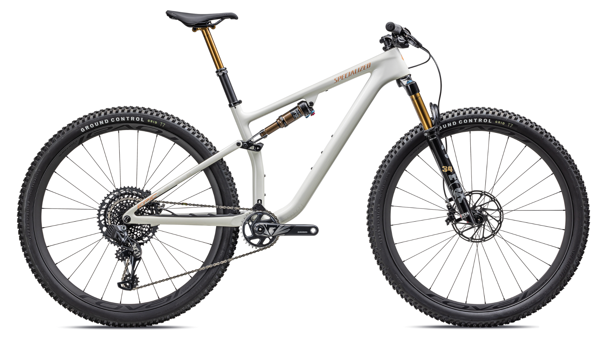 Specialized Epic EVO Pro Full Suspension Mountain Bike 2024 in Birch_Bronze