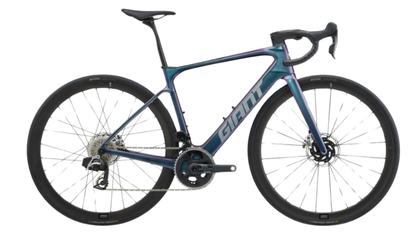 Giant Defy Advanced E+ Elite 0 Electric Road Bike 2025 in Gloss Blue/Dragonfly Black RRP £9,999
